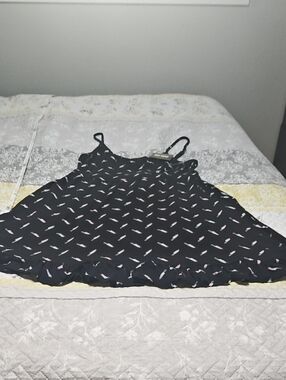 Hot Topic Plus Size 1 Black Bloody Knife Skater Dress